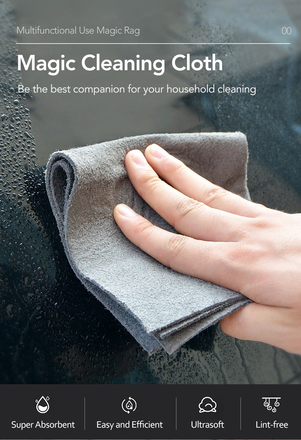 Super Absorbent Magic Cleaning Cloth-1
